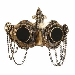Jacobson Hats Deluxe Steampunk Goggles Mask