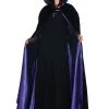 Underwraps Deluxe Velvet & Satin Hooded Cape