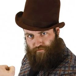 Elope Brown Derby Top Hat