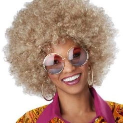 California Costume Collection Dirty Blonde Afro Wig