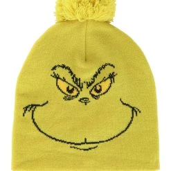 Elope Dr. Seuss How The Grinch Stole Christmas Knit Hat -Cheap Halloween Store dr seuss grinch knit hat alt 3