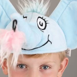 Elope Dr. Seuss Adult Horton Costume Face Headband -Cheap Halloween Store dr seuss horton face headband alt 2
