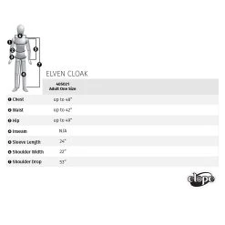 Elope Elven Cloak -Cheap Halloween Store elven cloak alt 8