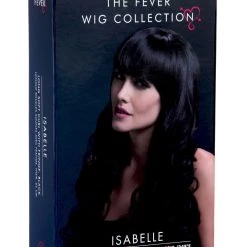 Smiffys Styleable Fever Isabelle Black Wig -Cheap Halloween Store fever isabelle black wig alt 2