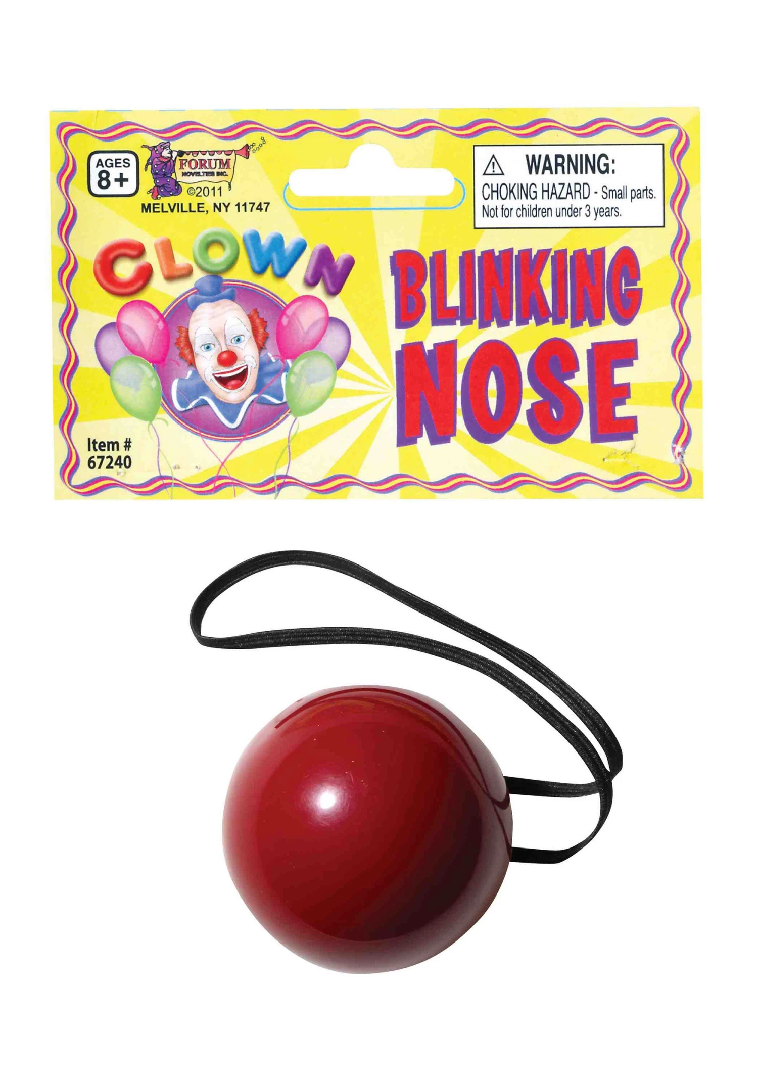 Forum Novelties, Inc Flashing Red Nose 1 Forum Novelties, Inc Flashing Red Nose