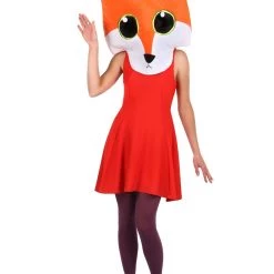 Elope Fox Plush MASKot Head -Cheap Halloween Store fox maskot head alt 2