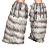 Roma Beaded Fur Costume Leg Warmers