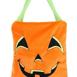 BigWan Apparel Co. Trick-or-Treat Fuzzy Pumpkin Bag