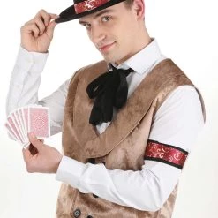Yao Hats Gambler Costume Kit For Men