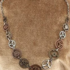 Elope Single Chain Gears Necklace -Cheap Halloween Store gears single chain necklace 1