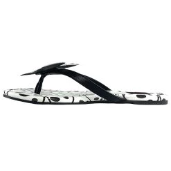 Strange Cvlt Ghost Icon Slip On Sandals -Cheap Halloween Store ghost icon sandals alt 5