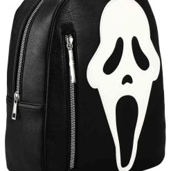 Bioworld Merchandising / Independent Sales Mini Ghostface Glow In The Dark Backpack -Cheap Halloween Store ghostface glow in the dark mini backpack alt 3