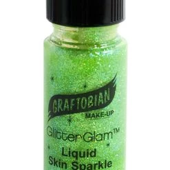 Graftobian GlitterGlam .5 Ounce Green Liquid Glitter Makeup
