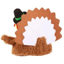 Elope Gobbler Plush Hat -Cheap Halloween Store gobbler plush hat alt 2
