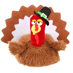Elope Gobbler Plush Hat -Cheap Halloween Store gobbler plush hat alt 3