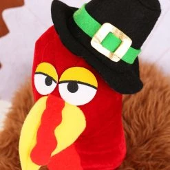 Elope Gobbler Plush Hat -Cheap Halloween Store gobbler plush hat alt 5