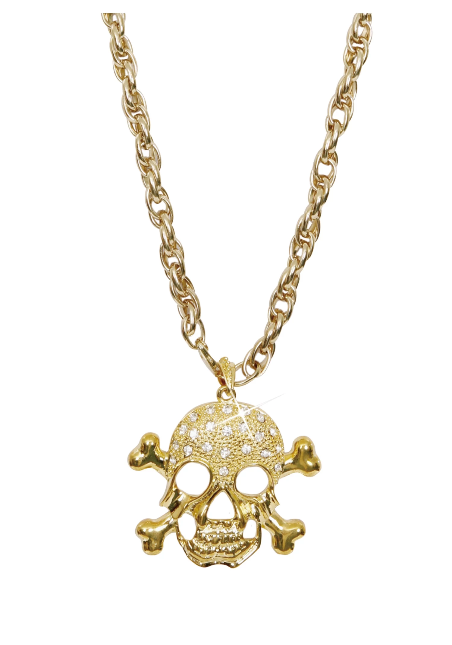 Western Fashion Gold Pirate Necklace 1 Western Fashion Gold Pirate Necklace