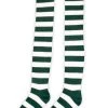 Fun Costumes Green And White Munchkin Socks