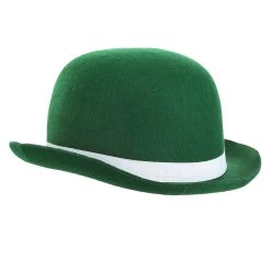 Boloparty Adult Green Derby Hat -Cheap Halloween Store green derby hat 3
