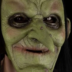 Oktober Studios Green Witch Full Face Adult Mask -Cheap Halloween Store green witch full face mask alt 2