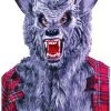 Fun World Grey Werewolf Mask