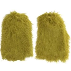 Elope Grinch Fuzzy Leg Warmers -Cheap Halloween Store grinch fuzzy leg warmers alt 2