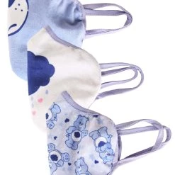 Elope Care Bears | Grumpy Bear Face Mask Pack -Cheap Halloween Store grumpy bear face mask pack alt 4