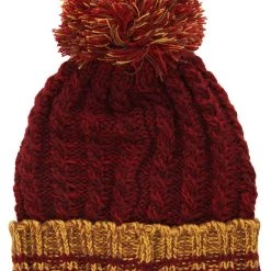 Elope Heathered Pom Beanie Gryffindor -Cheap Halloween Store gryffindor heathered pom beanie alt 4