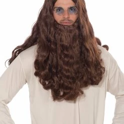 Forum Novelties, Inc Guru-vy Long Hair Wig And Beard For Men