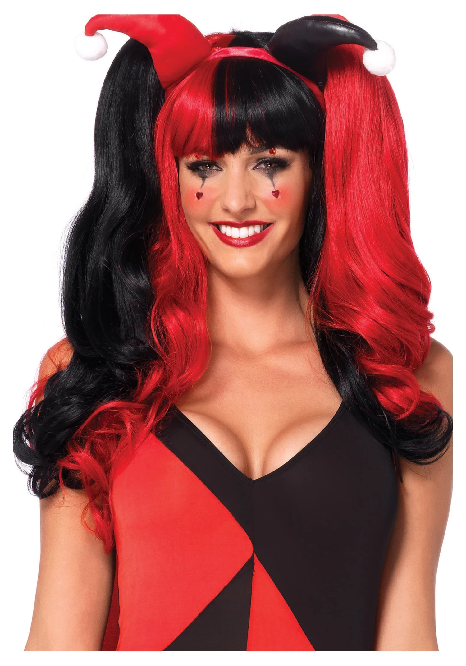 Leg Avenue Harlequin Fun Wig 1 Leg Avenue Harlequin Fun Wig