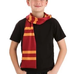 Elope Harry Potter: Gryffindor Printed Scarf -Cheap Halloween Store harry potter printed gryffindor scarf alt 2