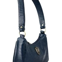 Bioworld Merchandising / Independent Sales Harry Potter Ravenclaw Metal Badge Shoulder Bag 8 Bioworld Merchandising / Independent Sales Harry Potter Ravenclaw Metal Badge Shoulder Bag -Cheap Halloween Store harry potter ravenclaw metal badge shoulder bag alt 2