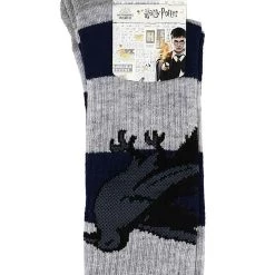 Bioworld Merchandising / Independent Sales Harry Potter Ravenclaw Rugby Stripe Crew Socks -Cheap Halloween Store harry potter ravenclaw rugby stripe crew socks alt 2