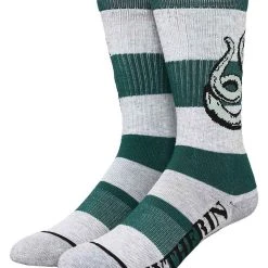 Bioworld Merchandising / Independent Sales Harry Potter Slytherin Stripe Rugby Crew Socks