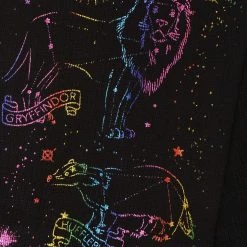 Elope Knit Scarf Hogwarts House Emblem Constellations -Cheap Halloween Store hogwarts house emblem constellations knit scarf alt 2