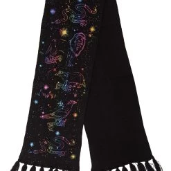 Elope Knit Scarf Hogwarts House Emblem Constellations -Cheap Halloween Store hogwarts house emblem constellations knit scarf alt 4