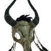 KBW Horned Skull Mask For Adults
