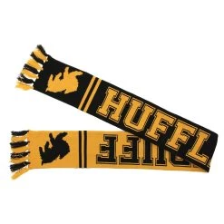 Elope Hufflepuff Reversible Winter Knit Scarf -Cheap Halloween Store hufflepuff reversible knit scarf alt 2