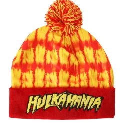 Elope WWE Hulk Hogan Hulkamania Knit Hat -Cheap Halloween Store hulk hogan hulkmania knit hat alt 2