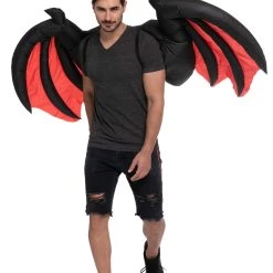Joyin Inflatable Demon Wings -Cheap Halloween Store inflatable demon wings alt 2