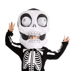 Joyin Adult Inflatable Skull Bobblehead Costume Mask