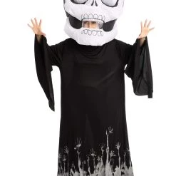 Joyin Adult Inflatable Skull Bobblehead Costume Mask -Cheap Halloween Store inflatable skull bobblehead alt 5