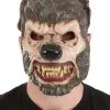 Seasonal Visions International, Ltd. Jabbering Jaw Wolfman Mask For Adults