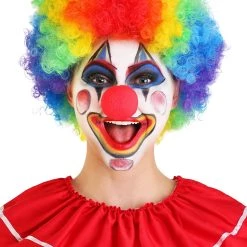 Forum Novelties, Inc Jumbo Rainbow Clown Wig