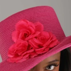 Elope Women's Kentucky Derby Pink Hat -Cheap Halloween Store kentucky derby ladies hat alt 2