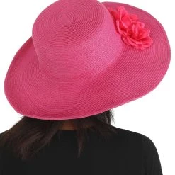 Elope Women's Kentucky Derby Pink Hat -Cheap Halloween Store kentucky derby ladies hat alt 3