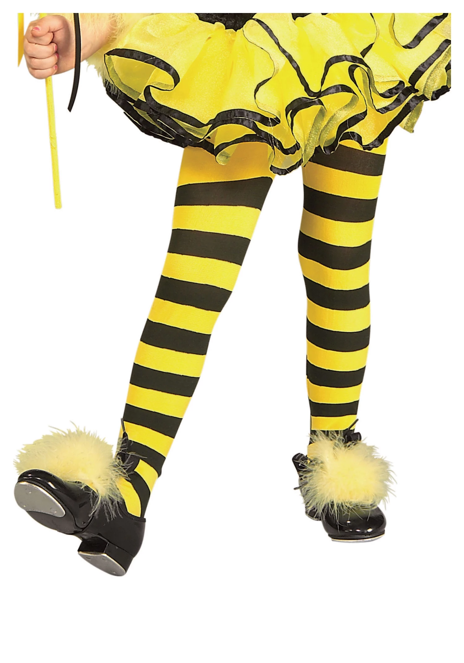 Rubies Costume Co. Inc Kids Bumblebee Tights 1 Rubies Costume Co. Inc Kids Bumblebee Tights