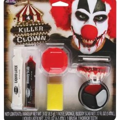 Fun World Killer Clown Makeup Kit