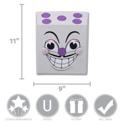 Elope King Dice Vacuform Mask -Cheap Halloween Store king dice vacuform mask alt 2