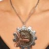 Elope Large Gear Propeller Necklace